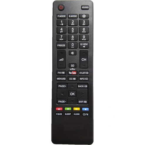 RM-L1313 Universal Remote Compatible with Haier Smart TVs – 3D & YouTube Buttons (Non‑Voice) RM-L1313 Universal Remote Compatible with Haier Smart TVs – 3D & YouTube Buttons (Non‑Voice)